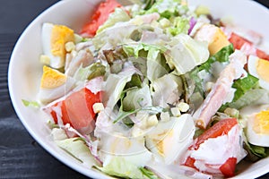 Studio shot of caeser saladÃ£â¬â¬